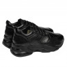 Women sport shoes 6046 black