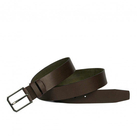 Men belt 69b dark brown
