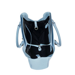 Women hand bag 002g 01 blue deschis