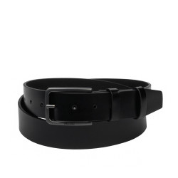 Men belt 65b black lucios