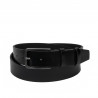 Men belt 65b black lucios