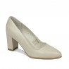 Women stylish, elegant shoes 1273 beige