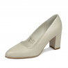 Women stylish, elegant shoes 1273 beige