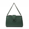 Women shoulder bag 003g 01 biz green+multicolor