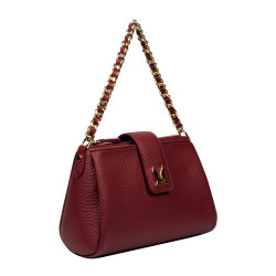 Women shoulder bag 003g biz burgundy