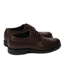 Men stylish, elegant shoes 939-1 a cafe