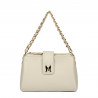 Women shoulder bag 003g beige latte
