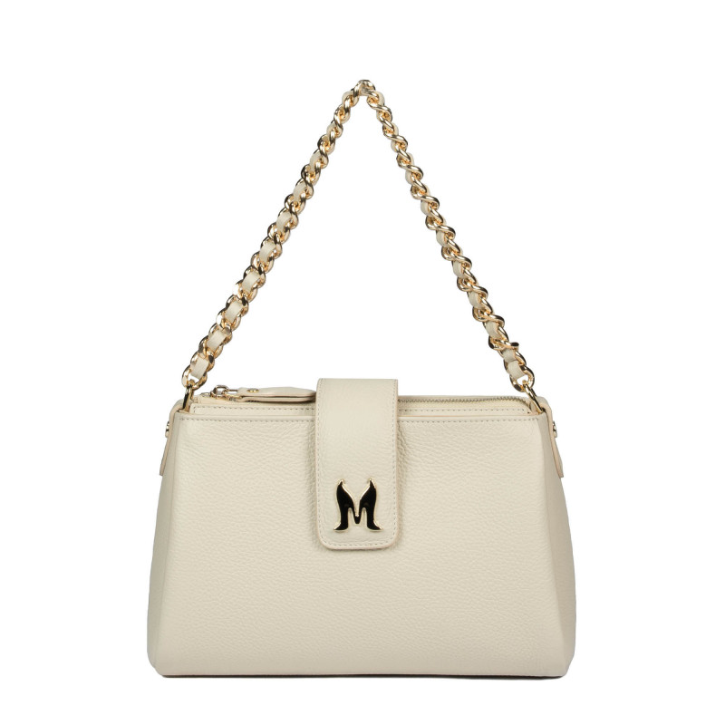 Women shoulder bag 003g beige latte