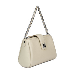Women shoulder bag 003g 01 beige latte