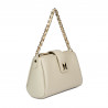 Women shoulder bag 003g beige latte