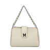 Women shoulder bag 003g 01 beige latte