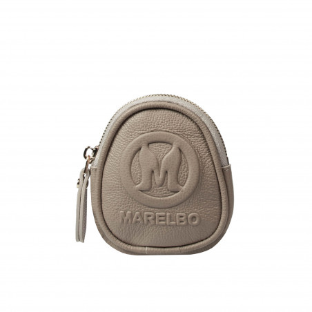 Leather keyrings 400g beige