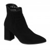 Women boots 1191 black antilopa