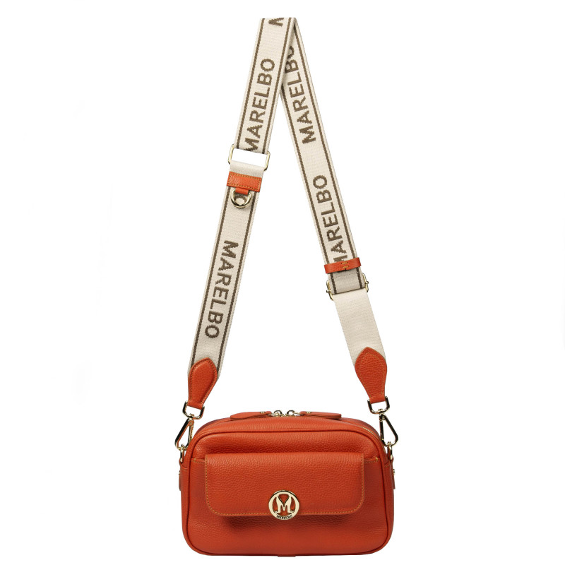 Women shoulder bag 014g orange