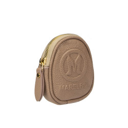 Leather keyrings 400g cappuccino