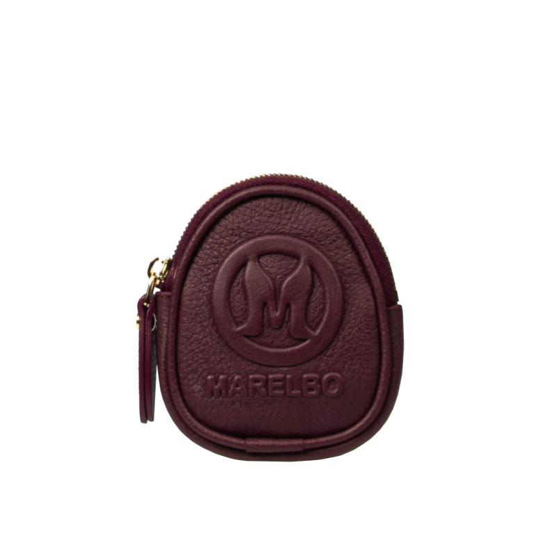 Leather keyrings 400g burgundy