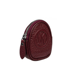 Leather keyrings 400g 01 biz burgundy