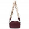 Women shoulder bag 014g burgundy