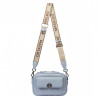 Women shoulder bag 014g 01 blue caviar