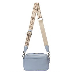 Women shoulder bag 014g 01 blue caviar