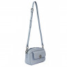 Women shoulder bag 014g 01 blue caviar