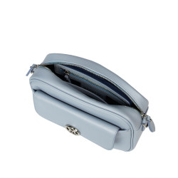 Women shoulder bag 014g 01 blue caviar