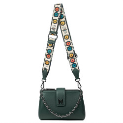 Women shoulder bag 003g 02 biz green
