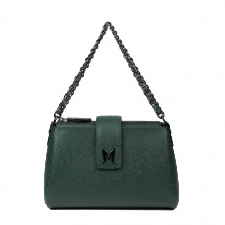 Women shoulder bag 003g 02 biz green