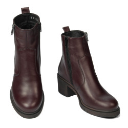 Women boots 3387 bordo
