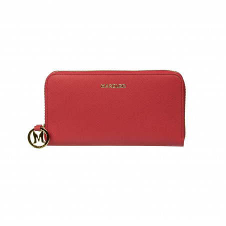Portofel dama 200g red safiano