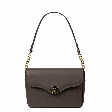 Women shoulder bag 015g brown combined