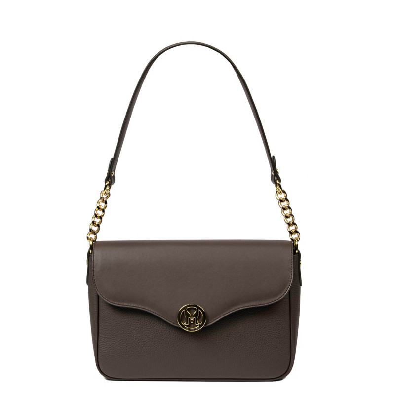 Women shoulder bag 015g brown combined