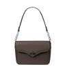 Women shoulder bag 015g 01 brown combined