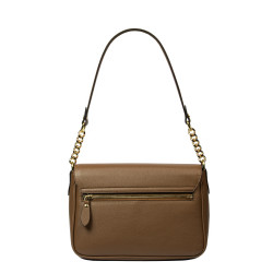 Women shoulder bag 015g brown cognac