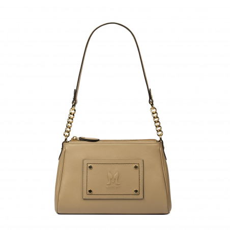 Women shoulder bag 016g nude