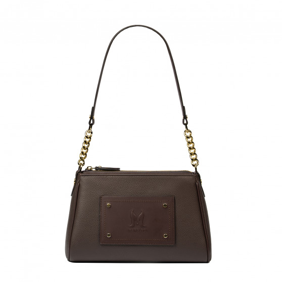 Women shoulder bag 016g brown combined