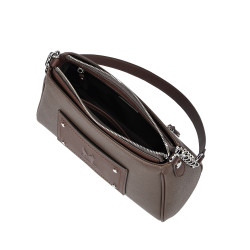 Women shoulder bag 016g 01 brown combined