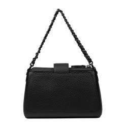 Women shoulder bag 003g 02 black elefant