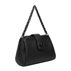 Women shoulder bag 003g 02 black elefant