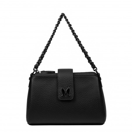 Women shoulder bag 003g 02 black elefant