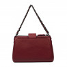 Women shoulder bag 003g 02 burgundy elefant