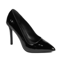 Women stylish, elegant shoes 1299 patent black