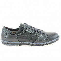 Men sport shoes 869 black+gray