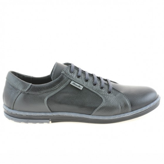 Men sport shoes 869 black+gray