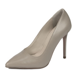 Women stylish, elegant shoes 1299 beige