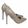 Women stylish, elegant shoes 1299 beige