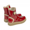 Small children boots 110c patent red combined