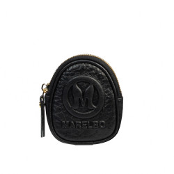 Leather keyrings 400g black elefant