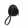 Leather keyrings 400g 02 black elefant