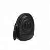 Leather keyrings 400g 02 black elefant